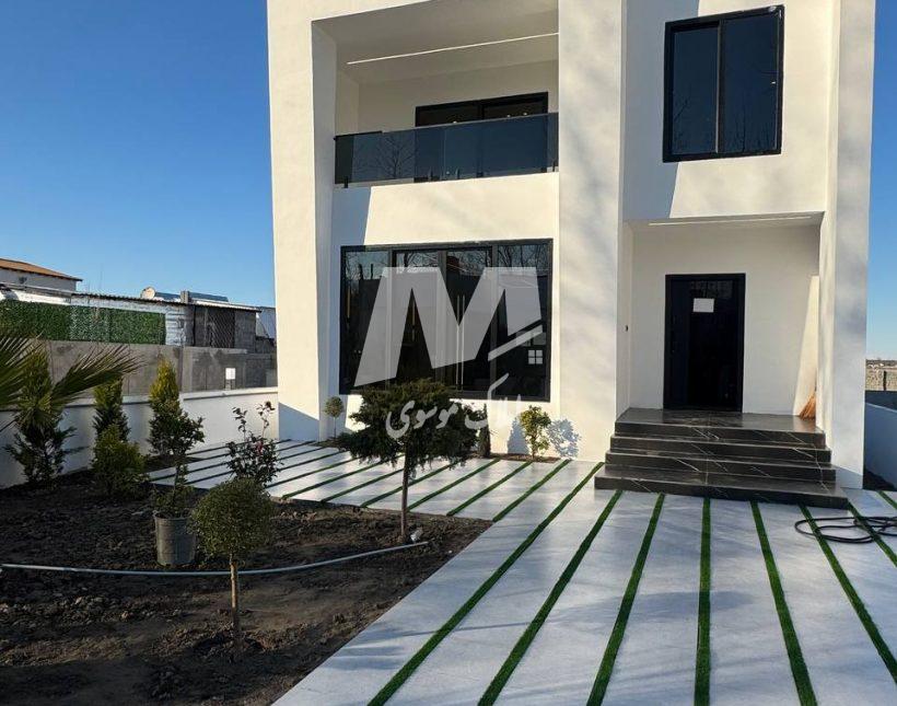 خرید ویلا دوبلکس نما مدرن 250 متری آهودشت چمستان | 250 متر