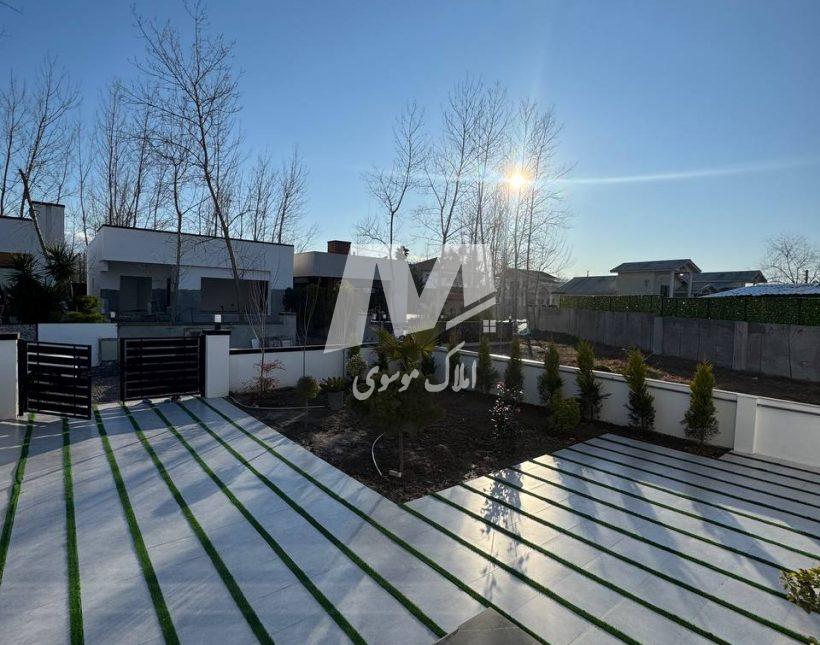 خرید ویلا دوبلکس نما مدرن 250 متری آهودشت چمستان | 250 متر