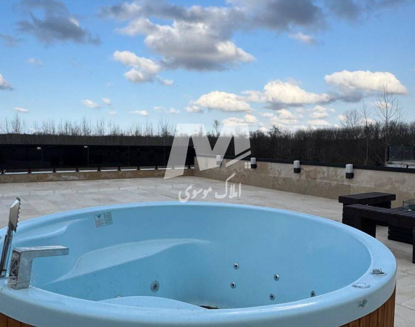 خرید ویلا دوبلکس نما مدرن استخر دار 360 متری بهدشت چمستان | 280 متر