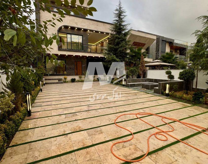 فروش ویلا 550 متری منطقه امیرآباد چمستان فول امکانات سند تک برگ | 350 متر