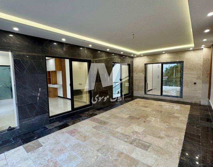 فروش ویلا 550 متری منطقه امیرآباد چمستان فول امکانات سند تک برگ | 350 متر