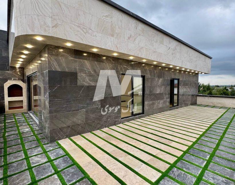 فروش ویلا 550 متری منطقه امیرآباد چمستان فول امکانات سند تک برگ | 350 متر