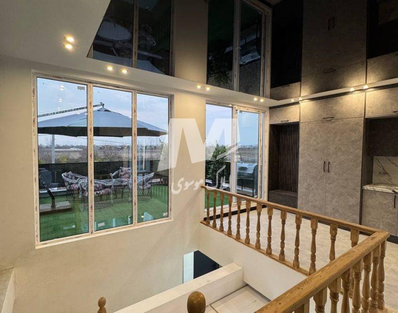 خرید ویلا دوبلکس نما مدرن 230 متری بهدشت چمستان | 180 متر