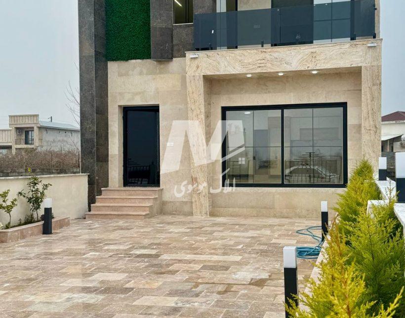 خرید ویلا دوبلکس نما سنگ 200 متری آهودشت چمستان | 200 متر