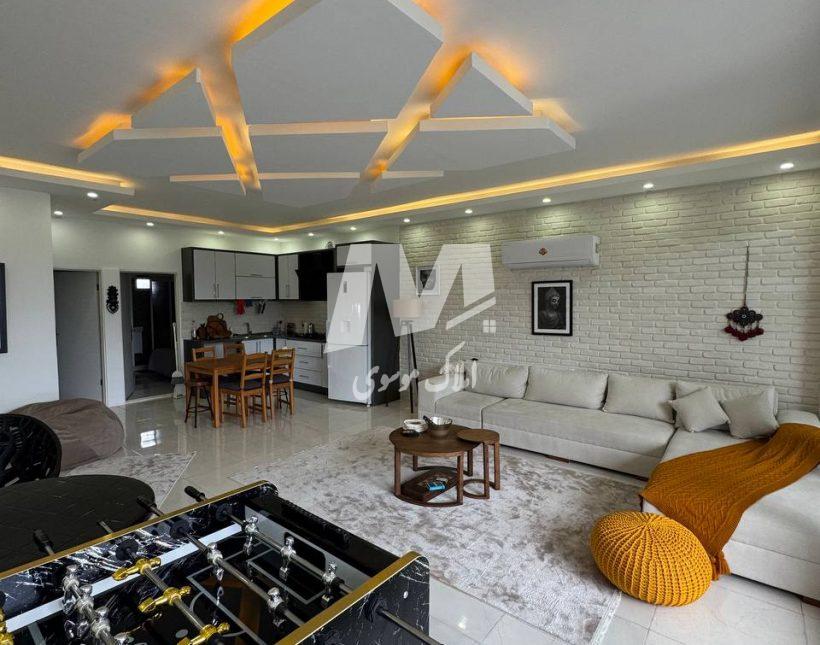 خرید ویلا فلت نما سنگ فول فرنیش 180 متری چمستان | 180 متر