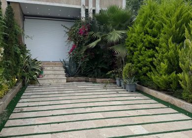 خرید ویلا فلت نما سنگ فول فرنیش 180 متری چمستان | 180 متر