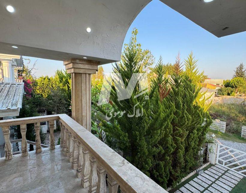 فروش باغ ویلا نیم پیلوت 250 متری با سند تک برگ چمستان | 250 متر