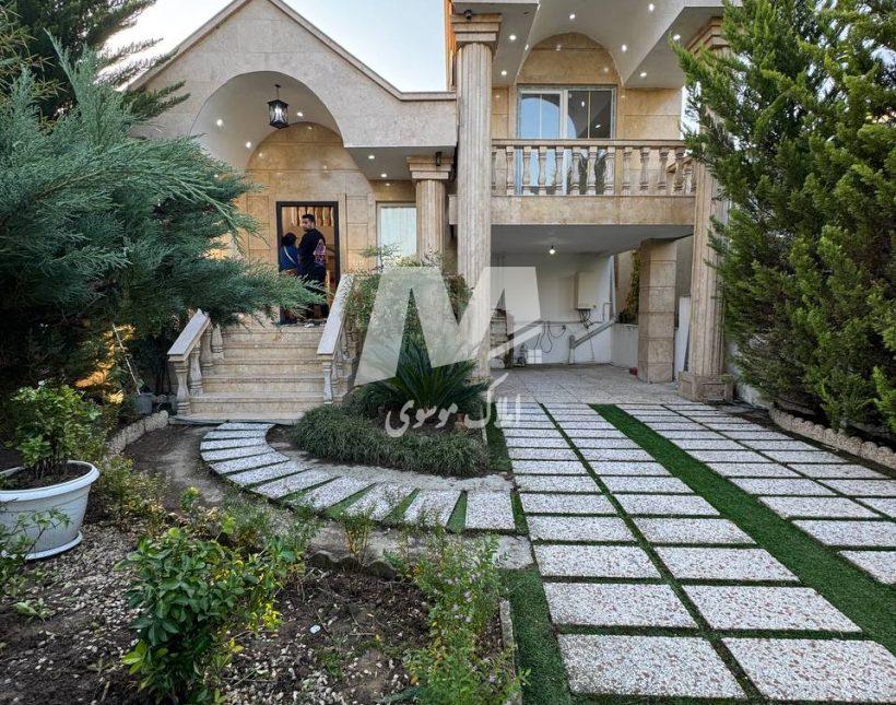 فروش باغ ویلا نیم پیلوت 250 متری با سند تک برگ چمستان | 250 متر