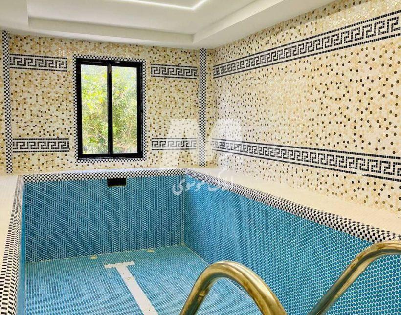 خرید ویلای نما مدرن با استخر داخلی و شهرکی در سلیاکتی نور | ۳۰۰ متر