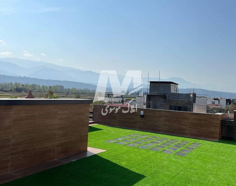 خرید ویلای تریبلکس مدرن مجموعه آبی داخل بنا در چمستان سعادت‌آباد | ۴۰۰ متر