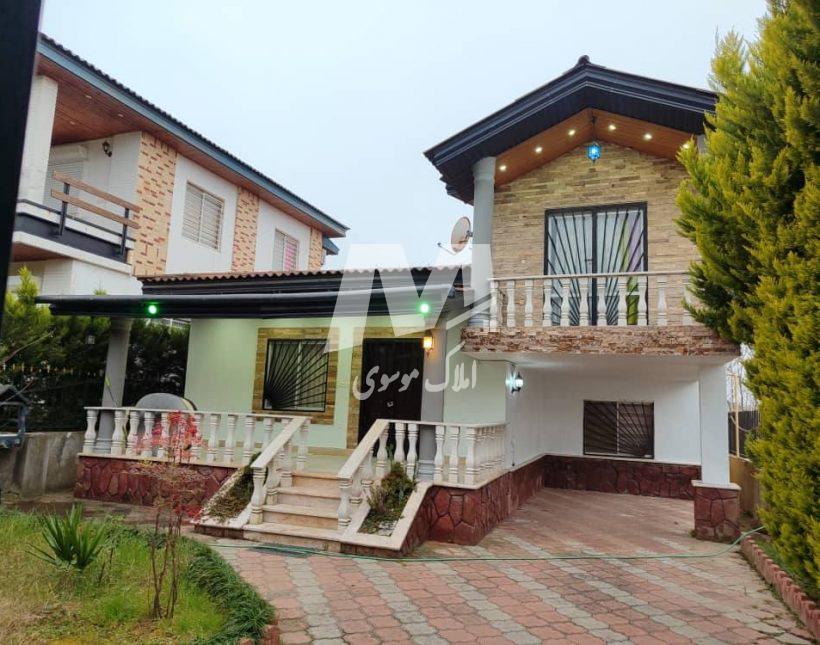 خرید ویلا پیلوت مبله ۳۳۰ متری در جلیکان چمستان | ۳۳۰ متر