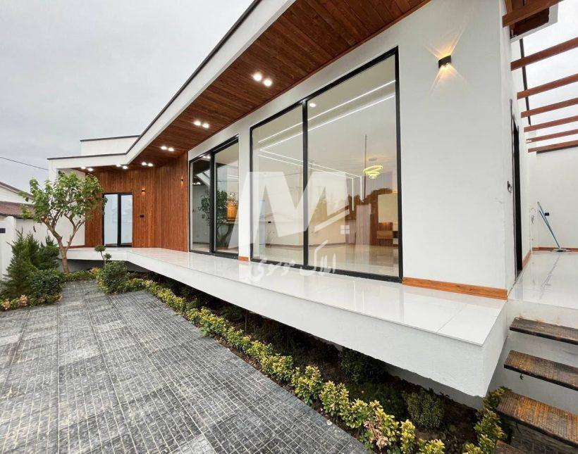 خرید ویلا مدرن فلت با متریال درجه یک 220 متری چمستان | 220 متر