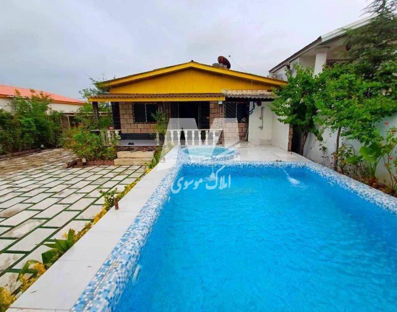 فروش باغ ویلا فلت 310 متری استخر دار جاده جنگلی ایزدشهر | 310 متر