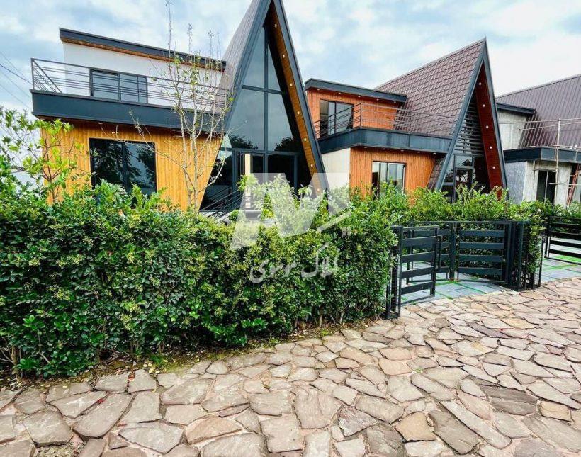 خرید ویلا کلبه سوئیسی ۲۳۰ متری در سیاهکلا چمستان | ۲۳۰ متر