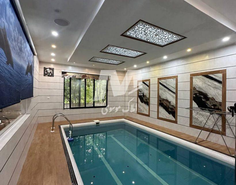 خرید ویلا استخر داخلی مبله در جاده دریا چمستان | ۲۵۰ متر