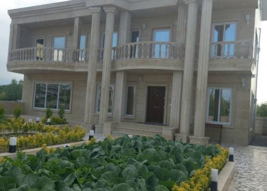 خرید ویلا نما سنگ جنگلی ۵۰۰ متری در حاجی آباد نور | ۵۰۰ متر