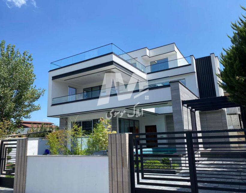 فروش ویلا هوشمند ۳۵۰ متری در آهودشت چمستان | ۳۵۰ متر