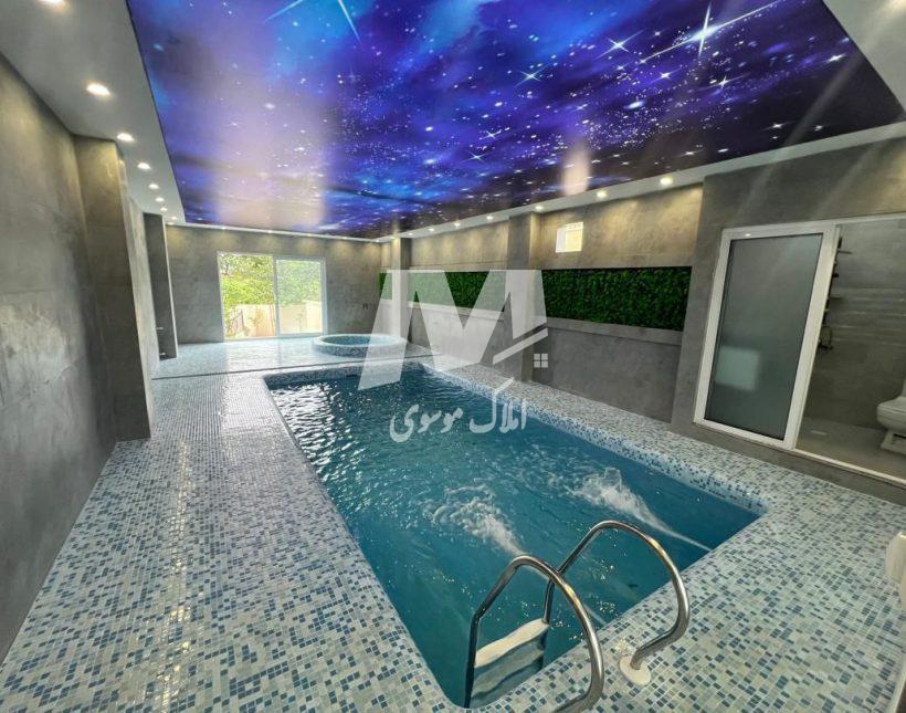 خرید ویلا قطعه یک جنگل استخر داخلی در جوربند چمستان | ۳۳۰ متر