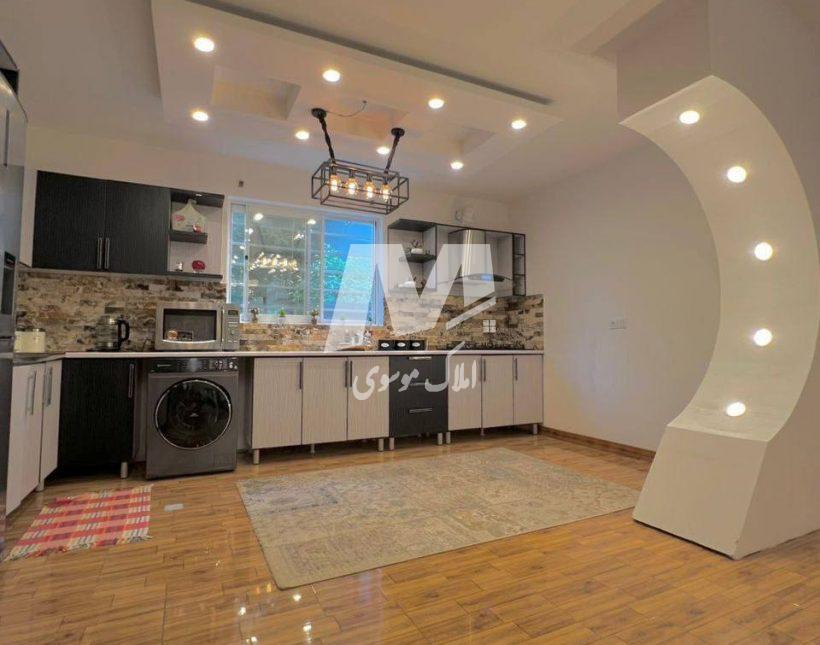 فروش باغ ویلا نیم پیلوت 280 متری منطقه آپادانا چمستان | 280 متر