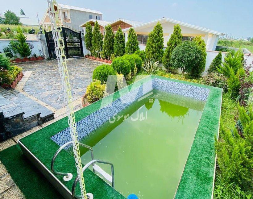 خرید ویلا باغ 320 متری با استخر مبله سند عرصه و عیان | 320 متر