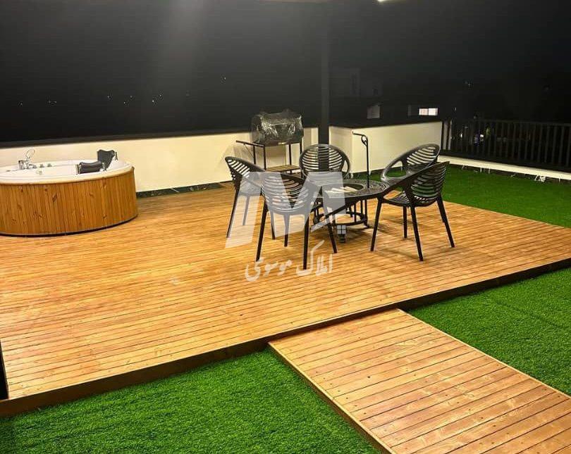 خرید ویلا ۲۰۵ متری با استخر و روف در کرد آباد چمستان | ۲۰۵ متر