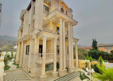 خرید ویلا کاخ مجلل ۳۷۰ متر زمین و سعادت آباد چمستان | ۳۷۰ متر