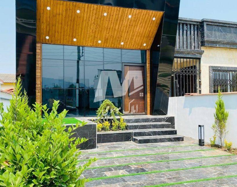 خرید ویلا همکف مدرن منطقه جنگلی داخل شهرک | 200 متر