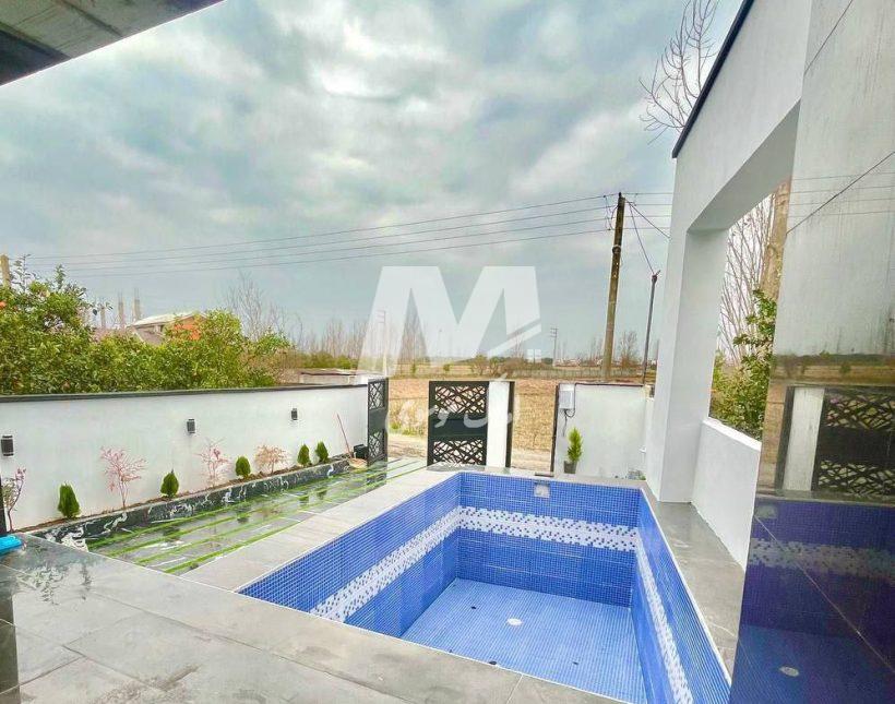 خرید ویلای فلت مدرن قطعه ۱ جنگل با استخر در نعمت‌آباد چمستان | ۲۵۰ متر