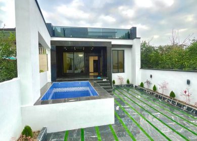 خرید ویلای فلت مدرن قطعه ۱ جنگل با استخر در نعمتآباد چمستان | ۲۵۰ متر