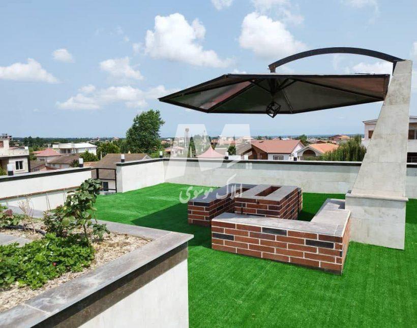 خرید ویلا ۲۵۰ متری با روف عالی در عباسکلا چمستان | ۲۵۰ متر