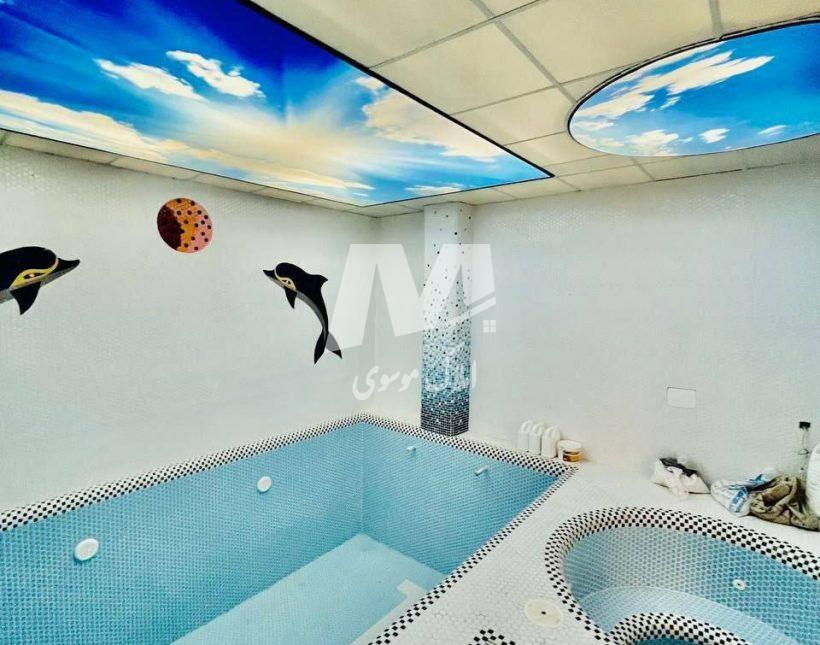 خرید ویلا با استخر جکوزی روف در آهودشت چمستان | ۲۳۰ متر