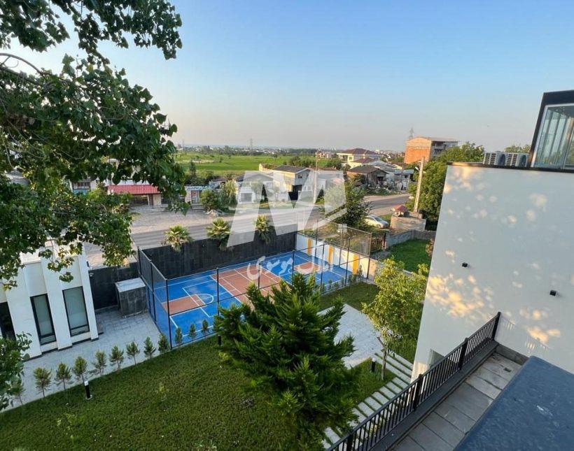 خرید ویلا هوشمند ۷۶۰ متری زمین والیبال و بسکتبال با استخر | ۷۶۰ متر