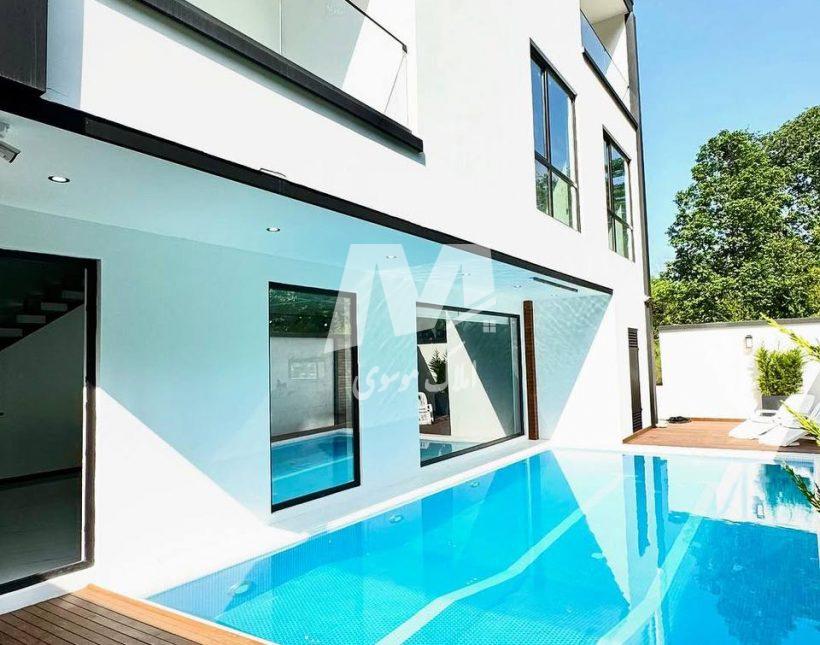 خرید ویلا تریبلکس استخردار مدارک تکمیل 500 متری چلک نوشهر | 500 متر