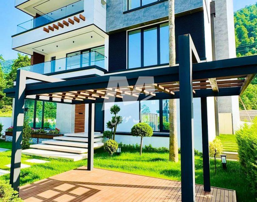 خرید ویلا تریبلکس استخردار مدارک تکمیل 500 متری چلک نوشهر | 500 متر