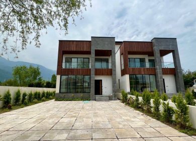 خرید ویلا دوبلکس نما مدرن سند تک برگ 330 متری انارور نوشهر | 330 متر