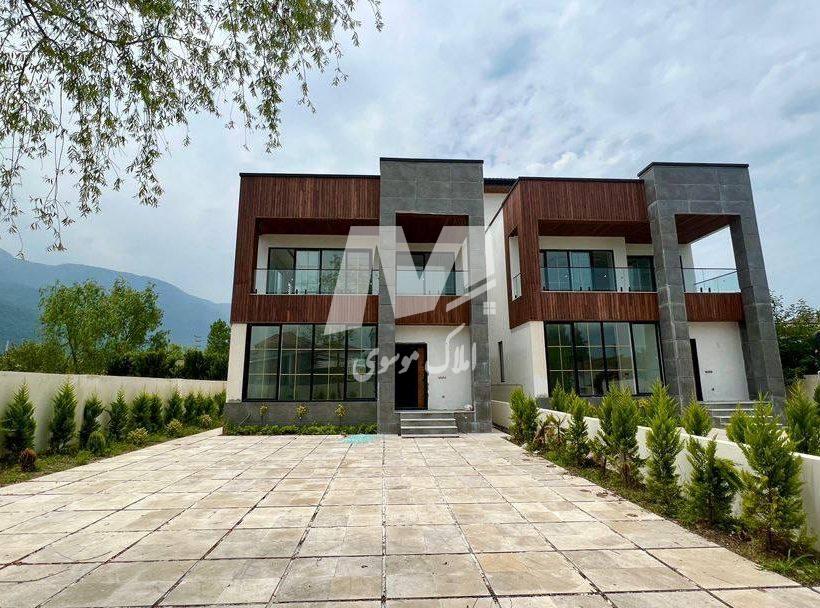 خرید ویلا دوبلکس نما مدرن سند تک برگ 330 متری انارور نوشهر | 330 متر