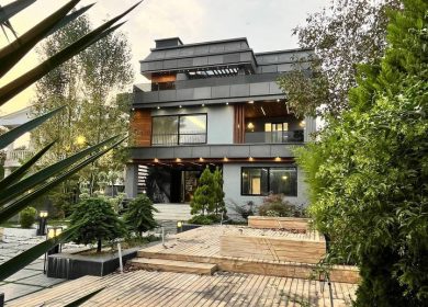 خرید ویلا مدرن جاده جنگلی ایزدشهر ۷۰۰ متری آسانسور و استخر مجهز | ۷۰۰ متر