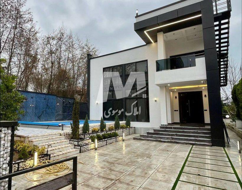 خرید ویلا مدرن الیمالات نور ۳۰۰ متری استخر مجهز فول فرنیش هوشمند | 300 متر