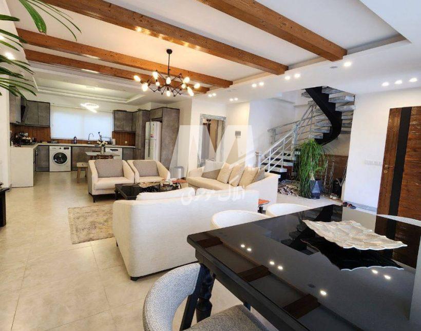 فروش ویلا مدرن ۳۰۰ متری بالا دست جاده سرسبز فول فرنیش | 300 متر