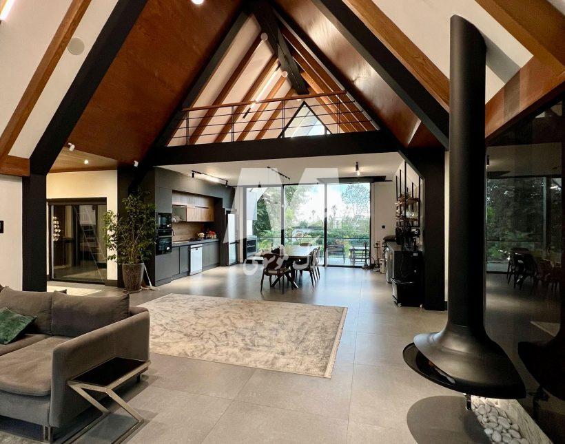 فروش ویلا سبک آمریکایی سیسنگان ۵۰۰ متری هوشمند | 500 متر