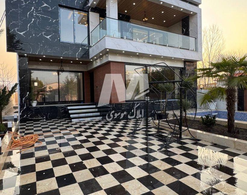 خرید ویلا ۲۵۰ متری استخردار سه خوابه امیرآباد چمستان | ۲۵۰ متر