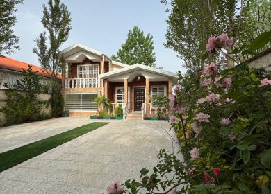 خرید ویلا باغ ۳۰۰ متری دو خوابه مستقل آپادانا چمستان | ۳۰۰ متر