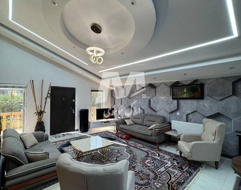 خرید ویلا طرح دوبلکس مبله با سند تک برگ در نعمت آباد چمستان | ۳۰۰ متر