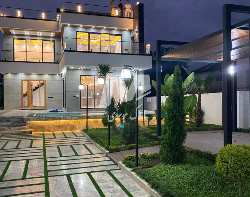 خرید ویلا لاکچری ۵۸۰ متری در سعادت آباد چمستان | ۵۸۰ متر