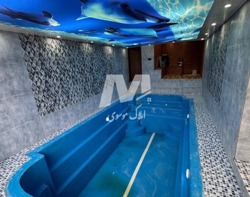 خرید ویلا استخر داخلی ۱۶۰ متر بنا در خوریه نور | ۲۸۰ متر