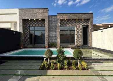 خرید ویلا ۳۰۰ متری سند تک برگ نما مدرن آهودشت چمستان | ۳۰۰ متر