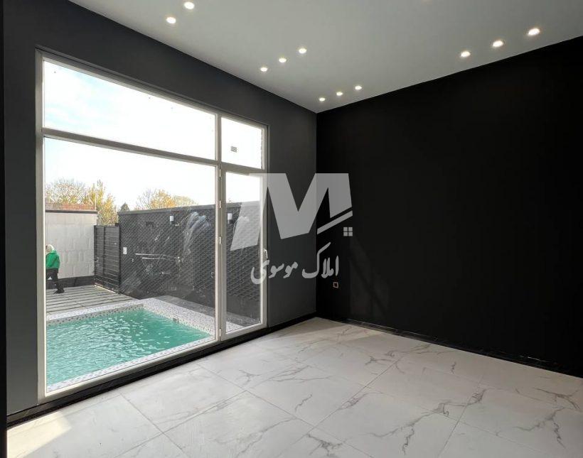 خرید ویلا ۳۰۰ متری سند تک برگ نما مدرن آهودشت چمستان | ۳۰۰ متر