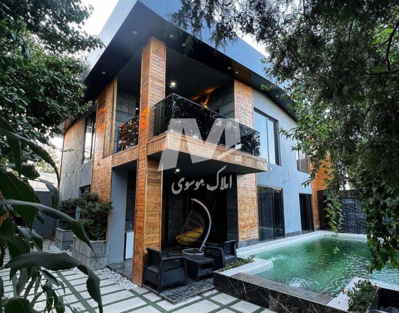 خرید ویلا دوبلکس استخردار شهرکی اقساطی سرکاج نور | ۵۰۰ متر