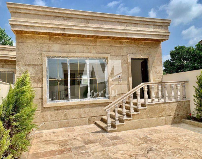 خرید ویلا نما سنگ ۱۹۰ متری در کرد آباد چمستان | ۱۹۰ متر