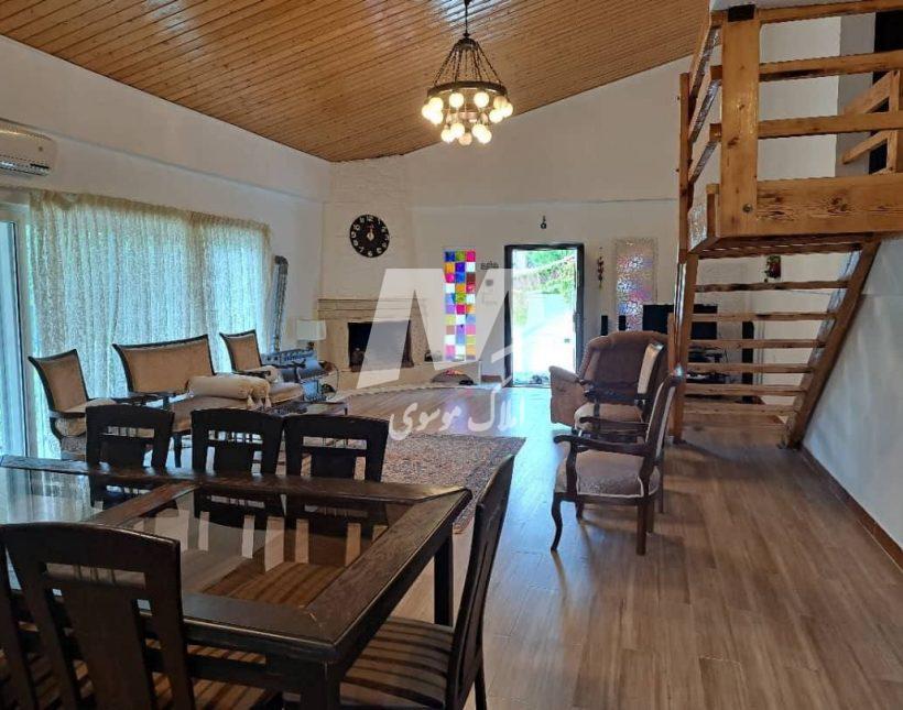 خرید ویلا باغ ۵۵۰ متری مبله در ورازده چمستان | ۵۵۰ متر